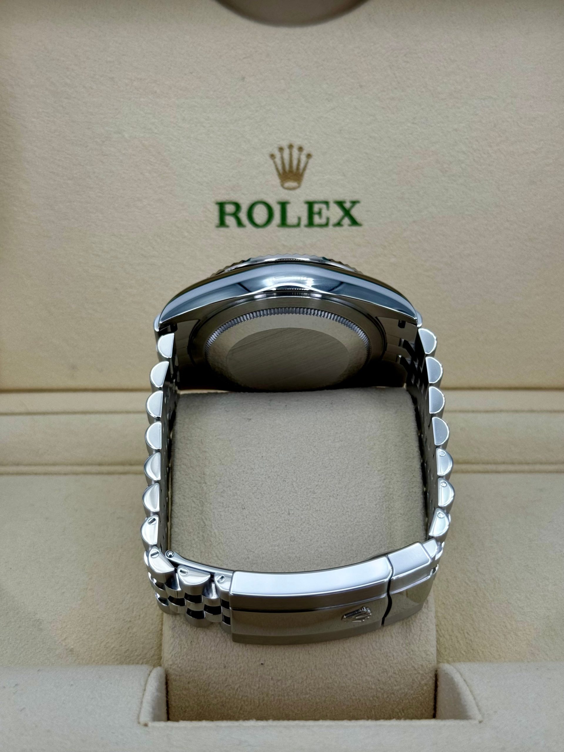 2022 Rolex Sky-Dweller 42mm 326934 Stainless Steel Jubilee White Dial - Image 10