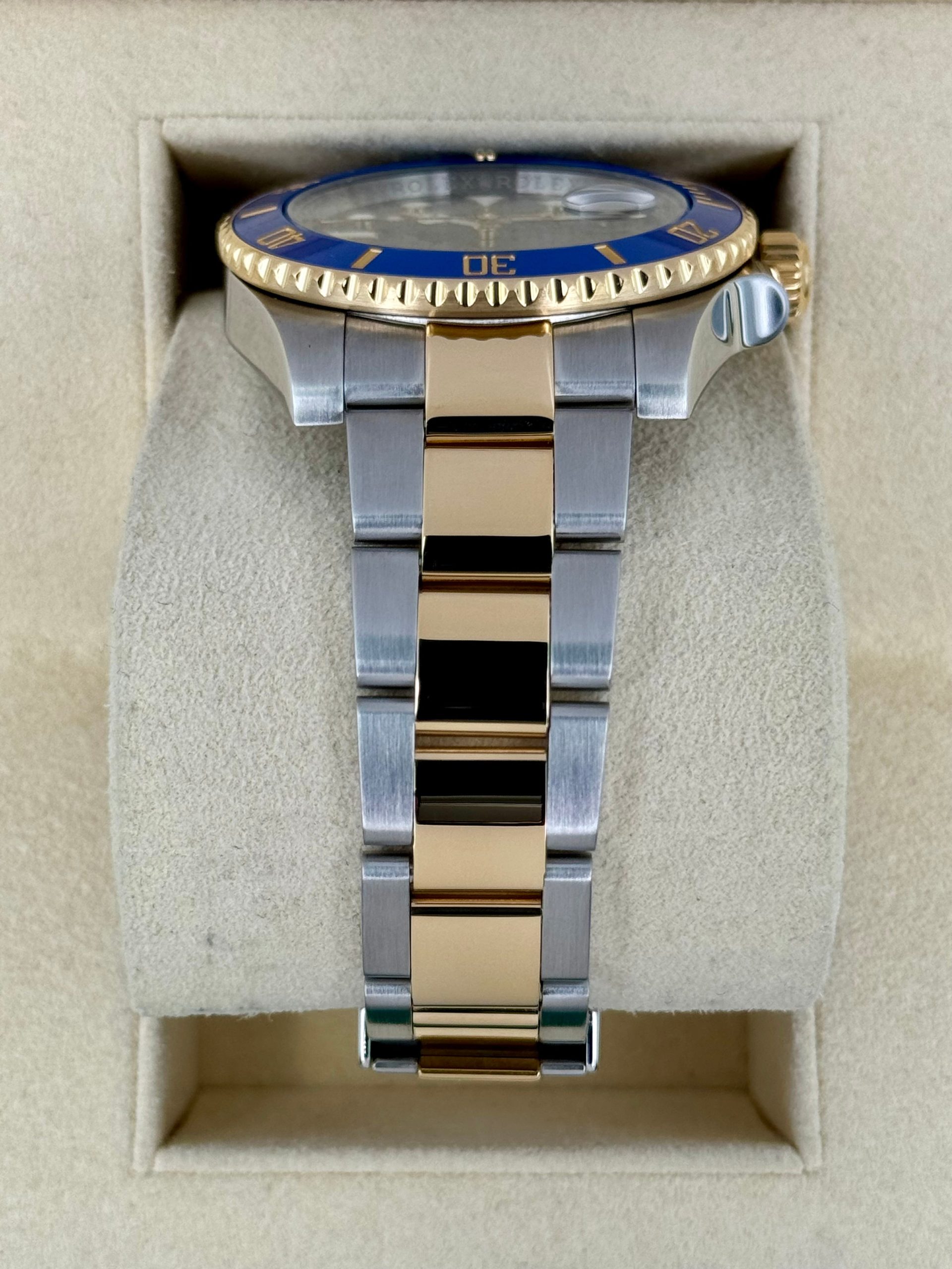 2016 Rolex Submariner "Bluesy" 40mm 116613LB Two-Tone Blue Dial - Image 3