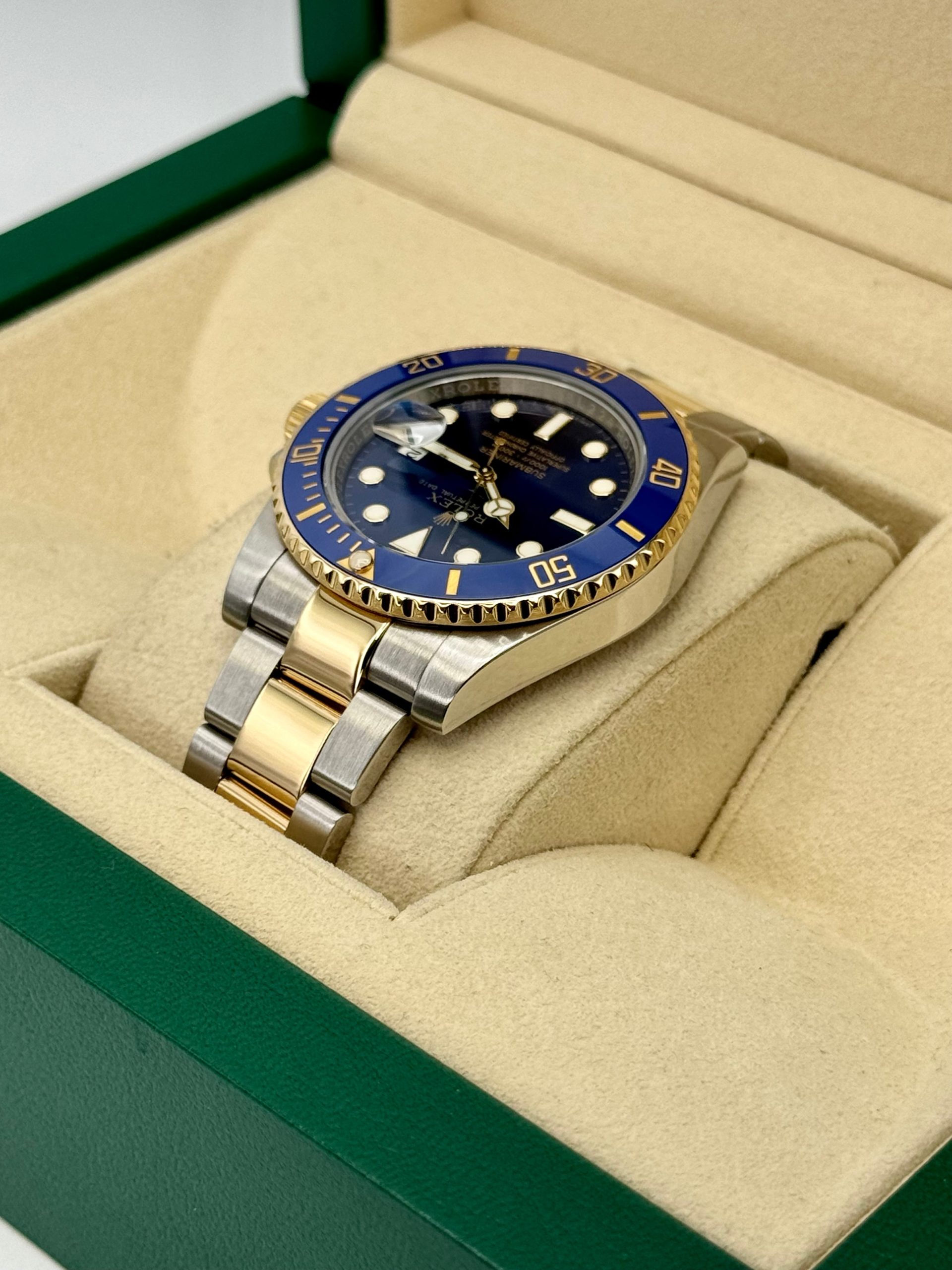 2016 Rolex Submariner "Bluesy" 40mm 116613LB Two-Tone Blue Dial - Image 7