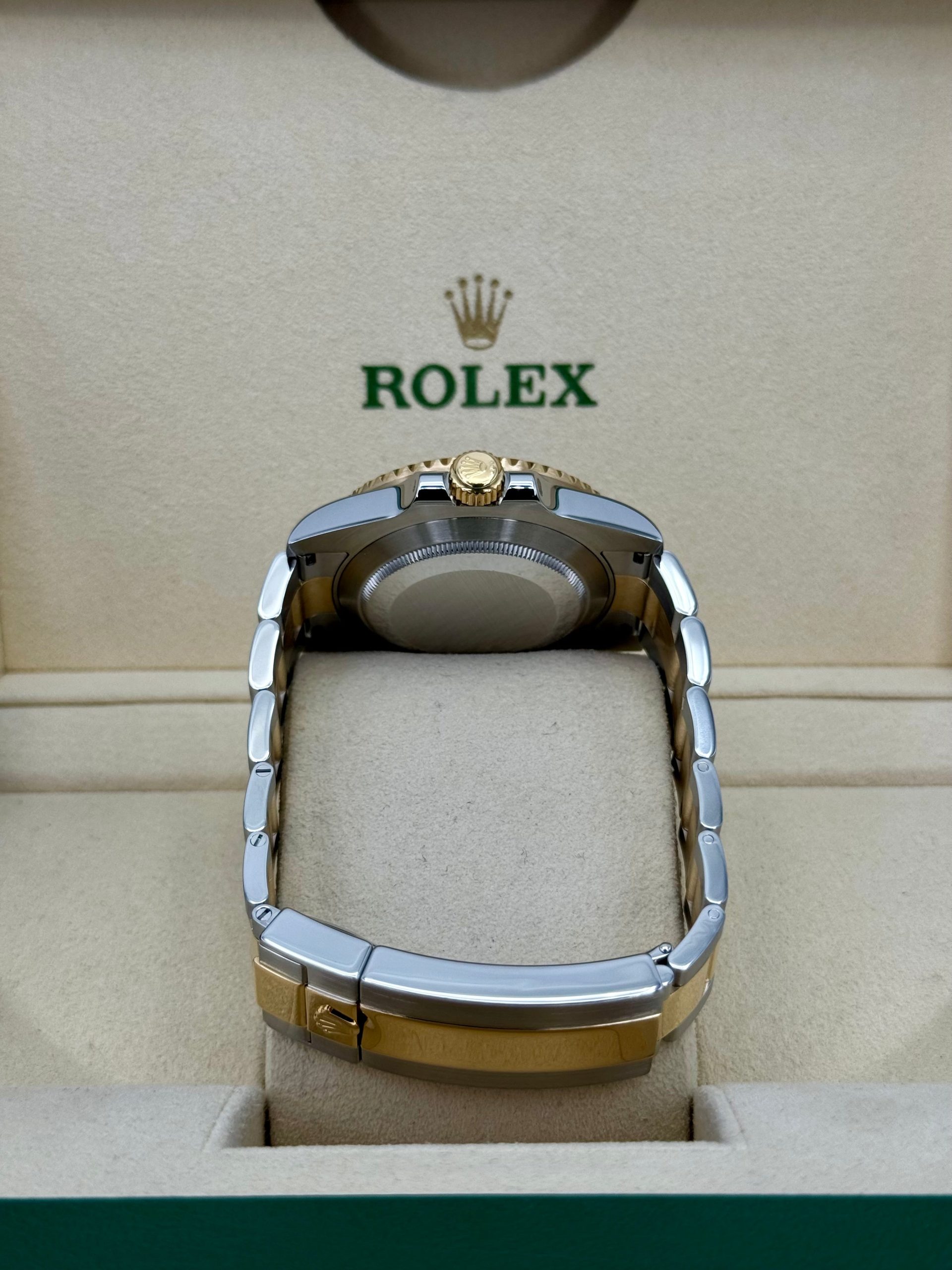 2016 Rolex Submariner "Bluesy" 40mm 116613LB Two-Tone Blue Dial - Image 9