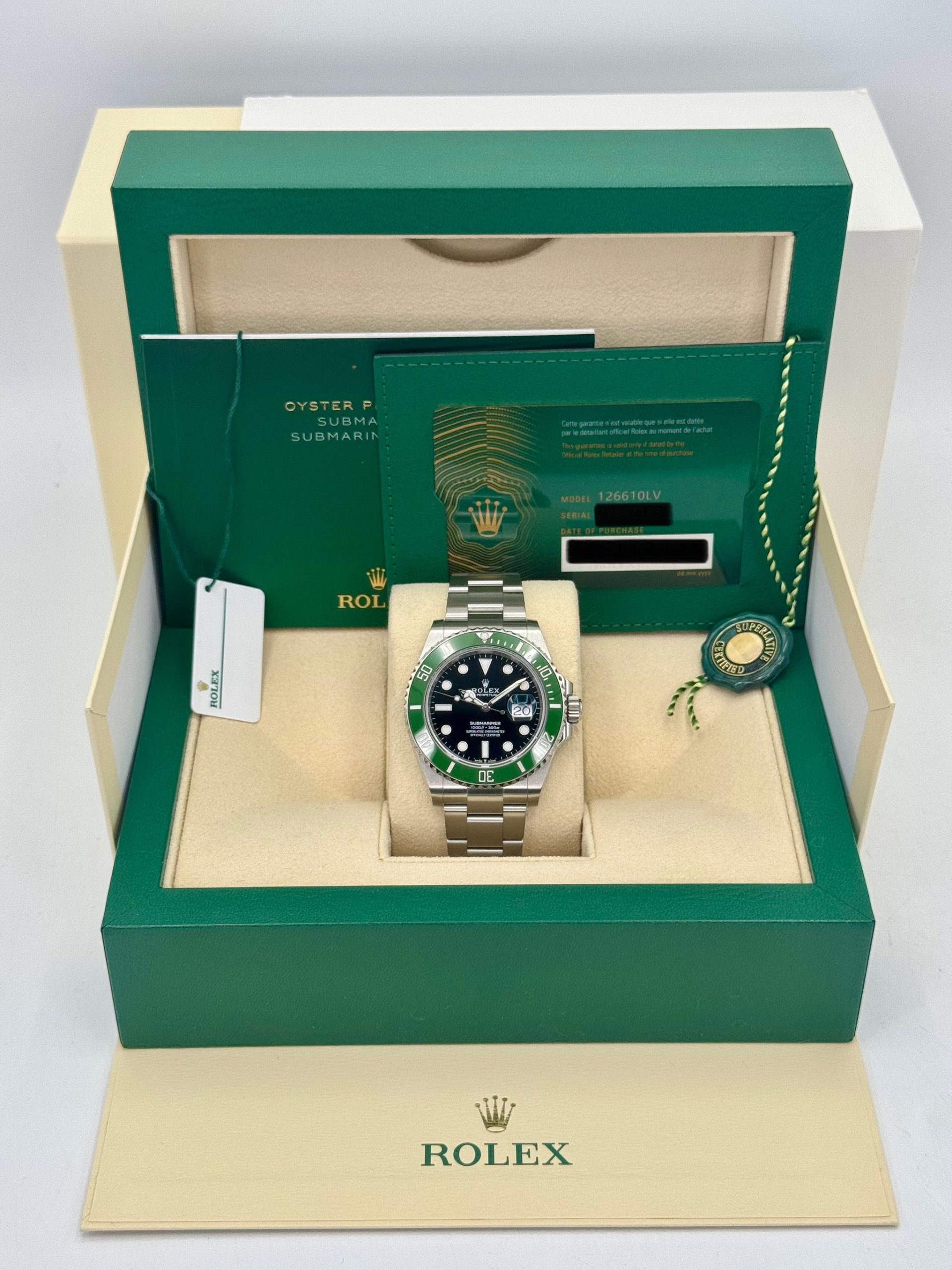 NEW 2024 Rolex Submariner "Starbucks" 41mm 126610LV Black Dial - Image 10