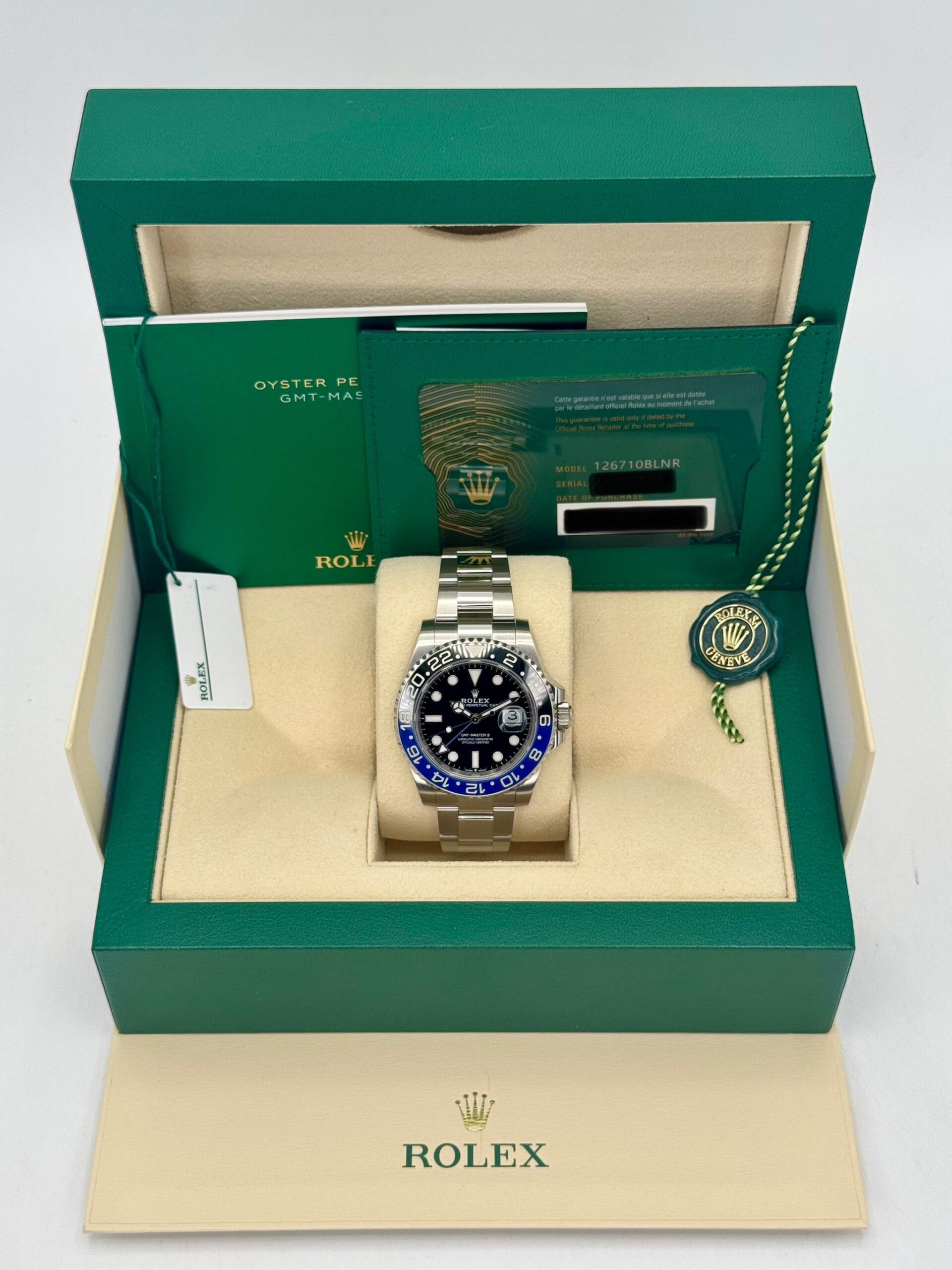 2023 Rolex GMT-Master II "Batman" 40mm 126710BLNR Oyster - Image 9