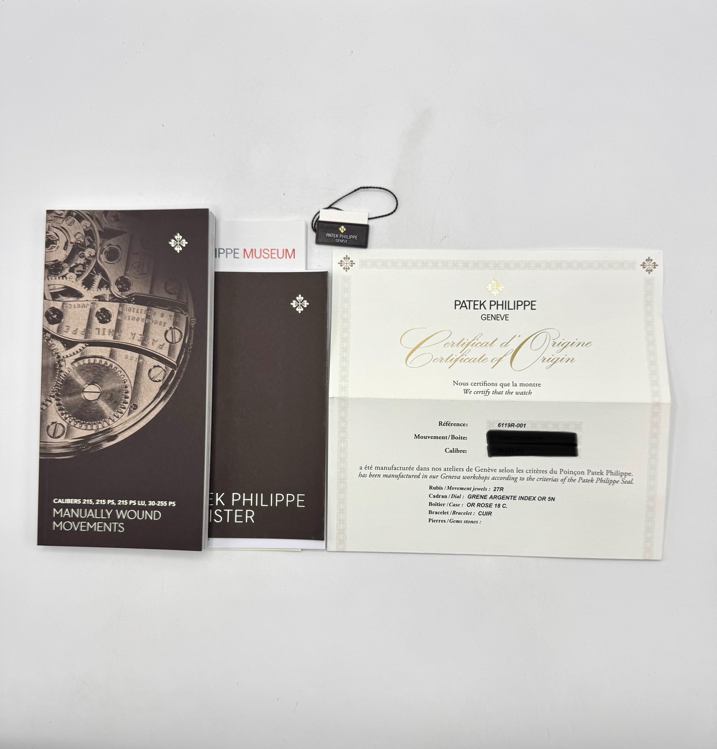 Patek Philippe Calatrava 40mm 6119R Rose Gold White Dial - Image 9