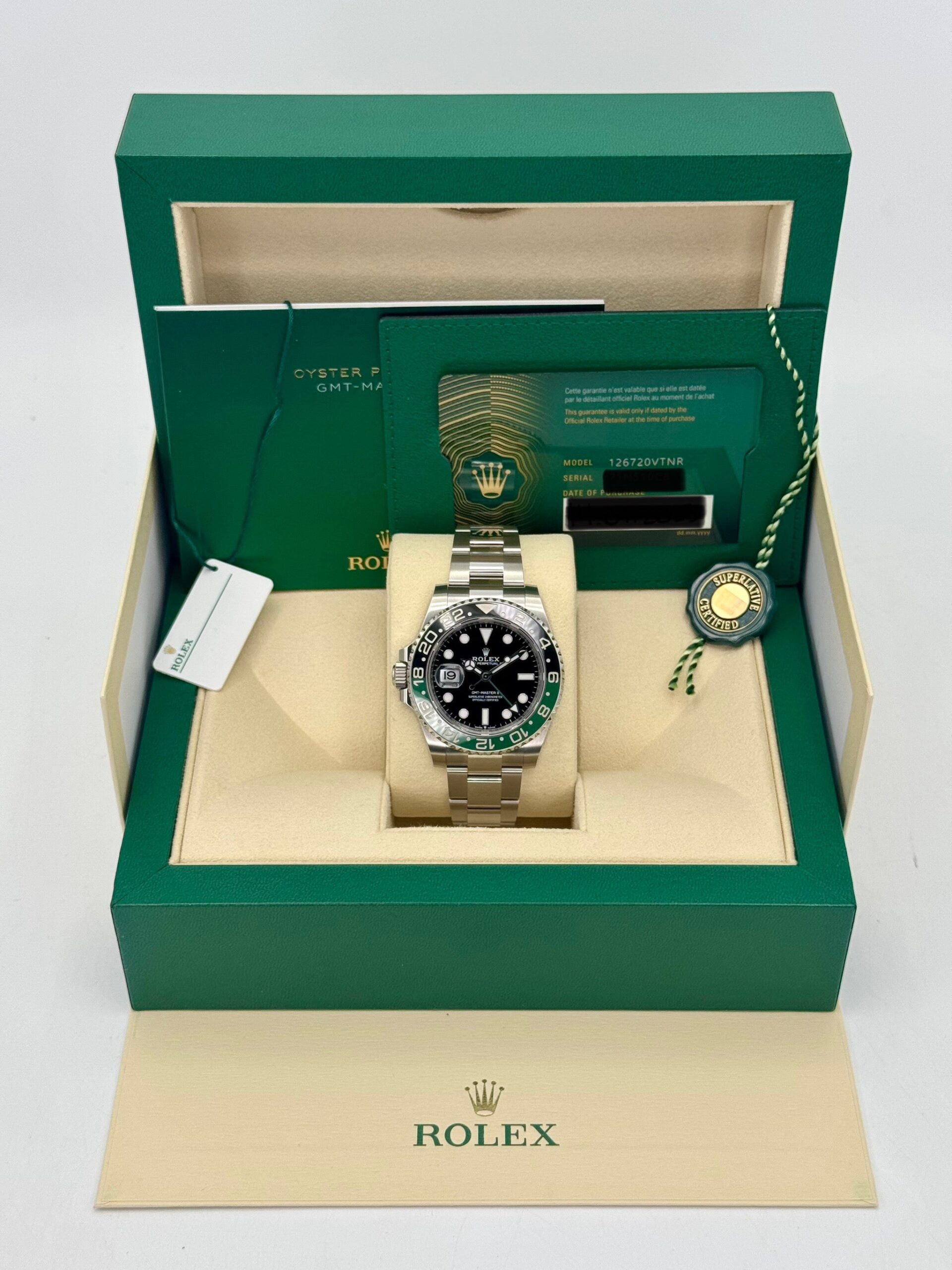 NEW 2025 Rolex GMT-Master II “Sprite” 40mm 126720VTNR Oyster - Image 9