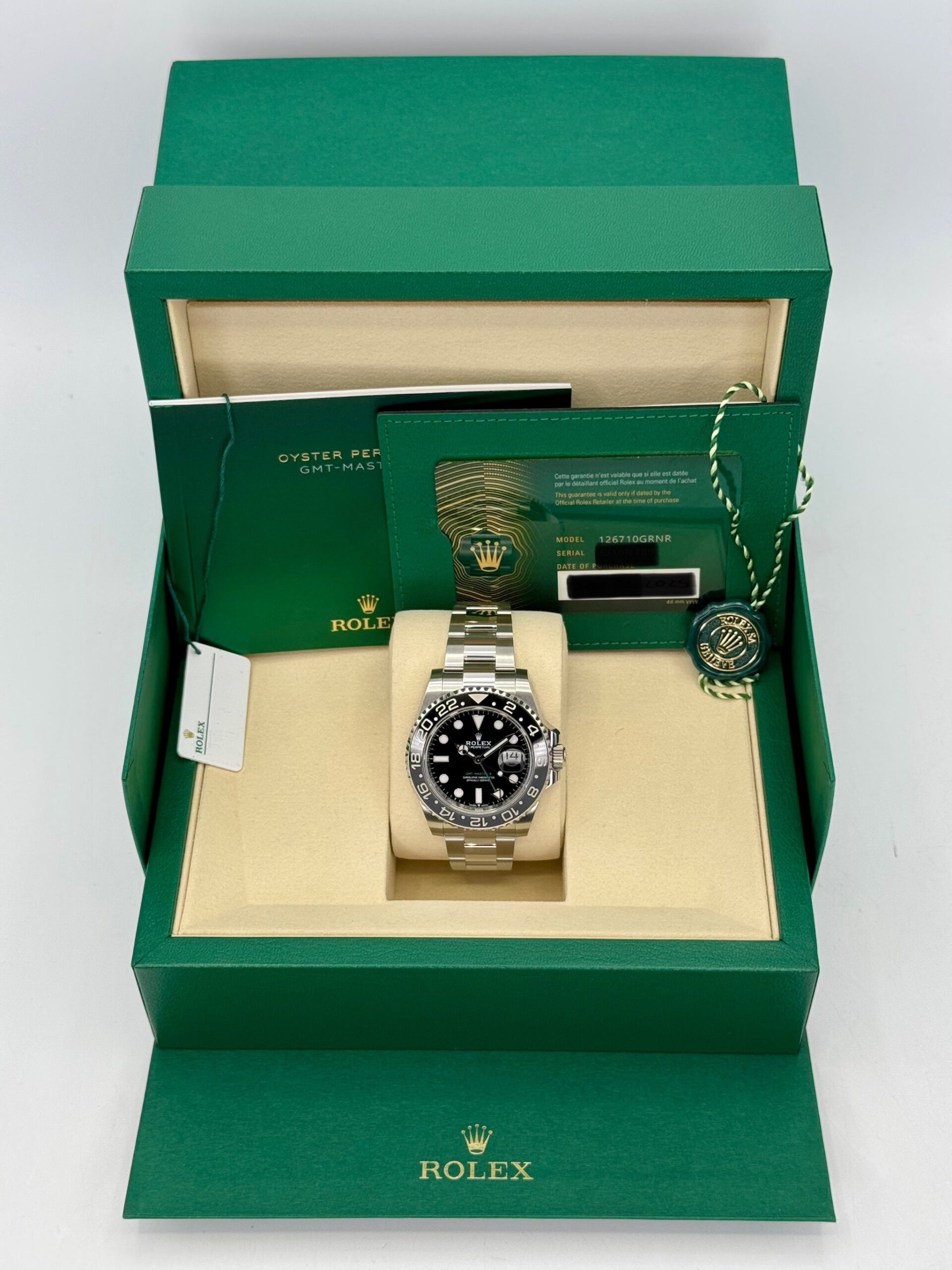 NEW 2025 Rolex GMT-Master II "Bruce Wayne" 40mm 126710GRNR Oyster - Image 10