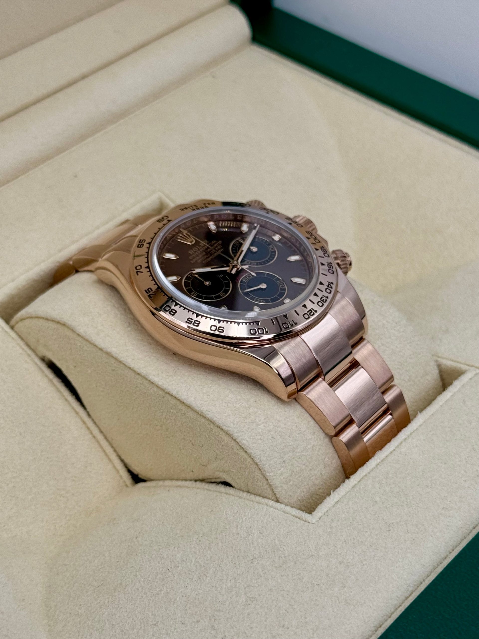2023 Rolex Daytona 40mm 116505 Rose Gold Chocolate Dial - Image 6