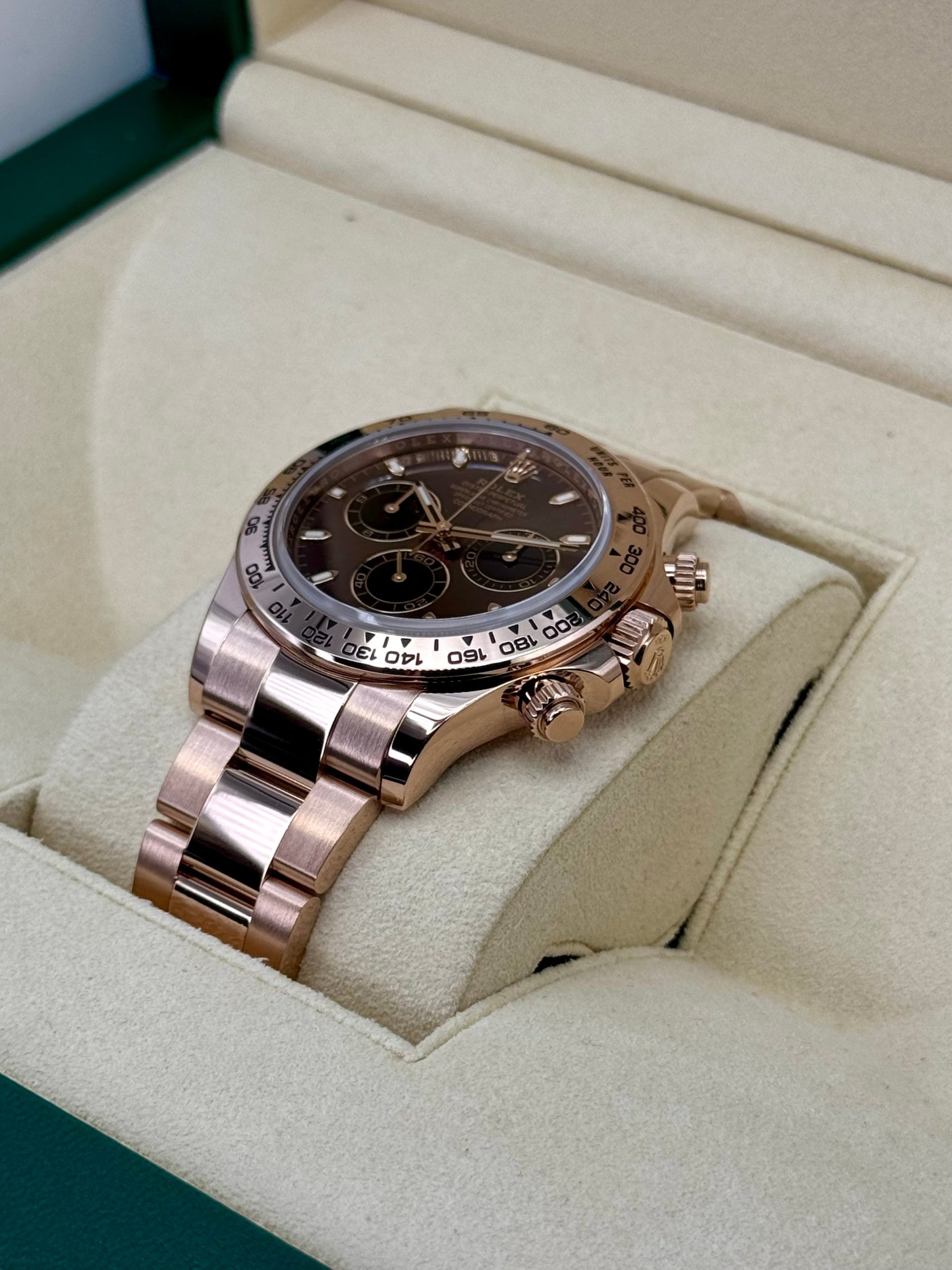 2023 Rolex Daytona 40mm 116505 Rose Gold Chocolate Dial - Image 5