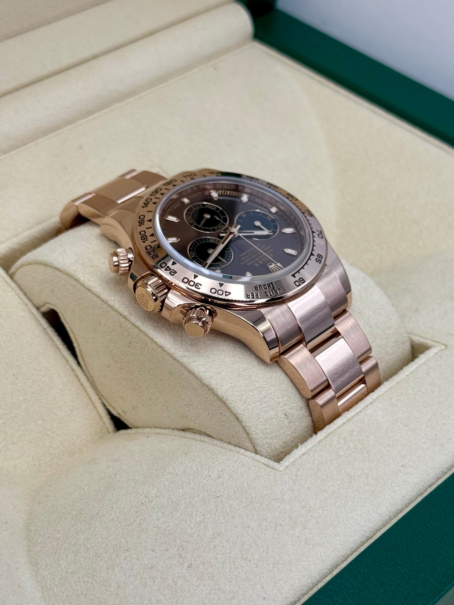 2023 Rolex Daytona 40mm 116505 Rose Gold Chocolate Dial - Image 8