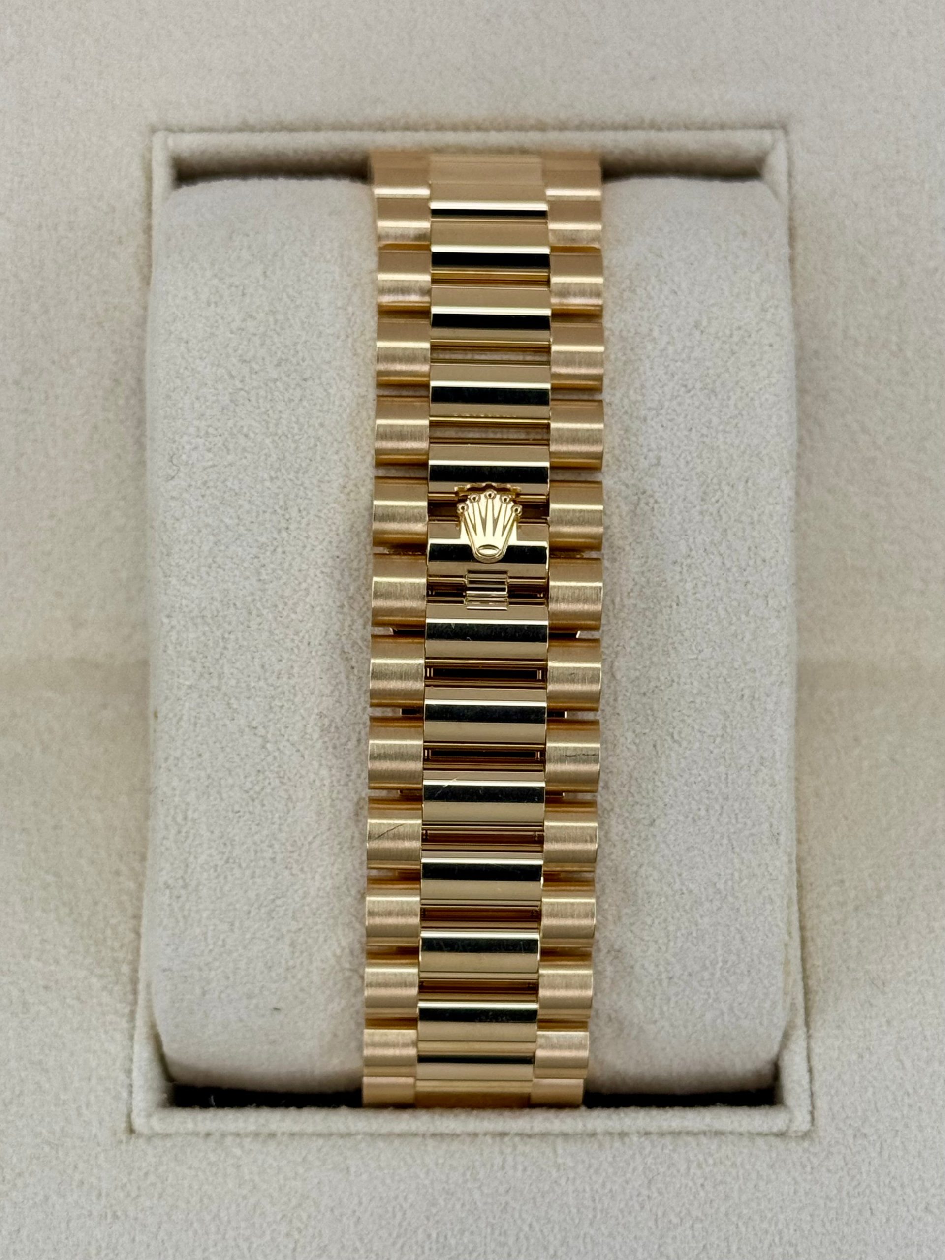 2023 Rolex Day-Date 40mm 228398TBR Presidential Yellow Gold Green Dial - Image 2