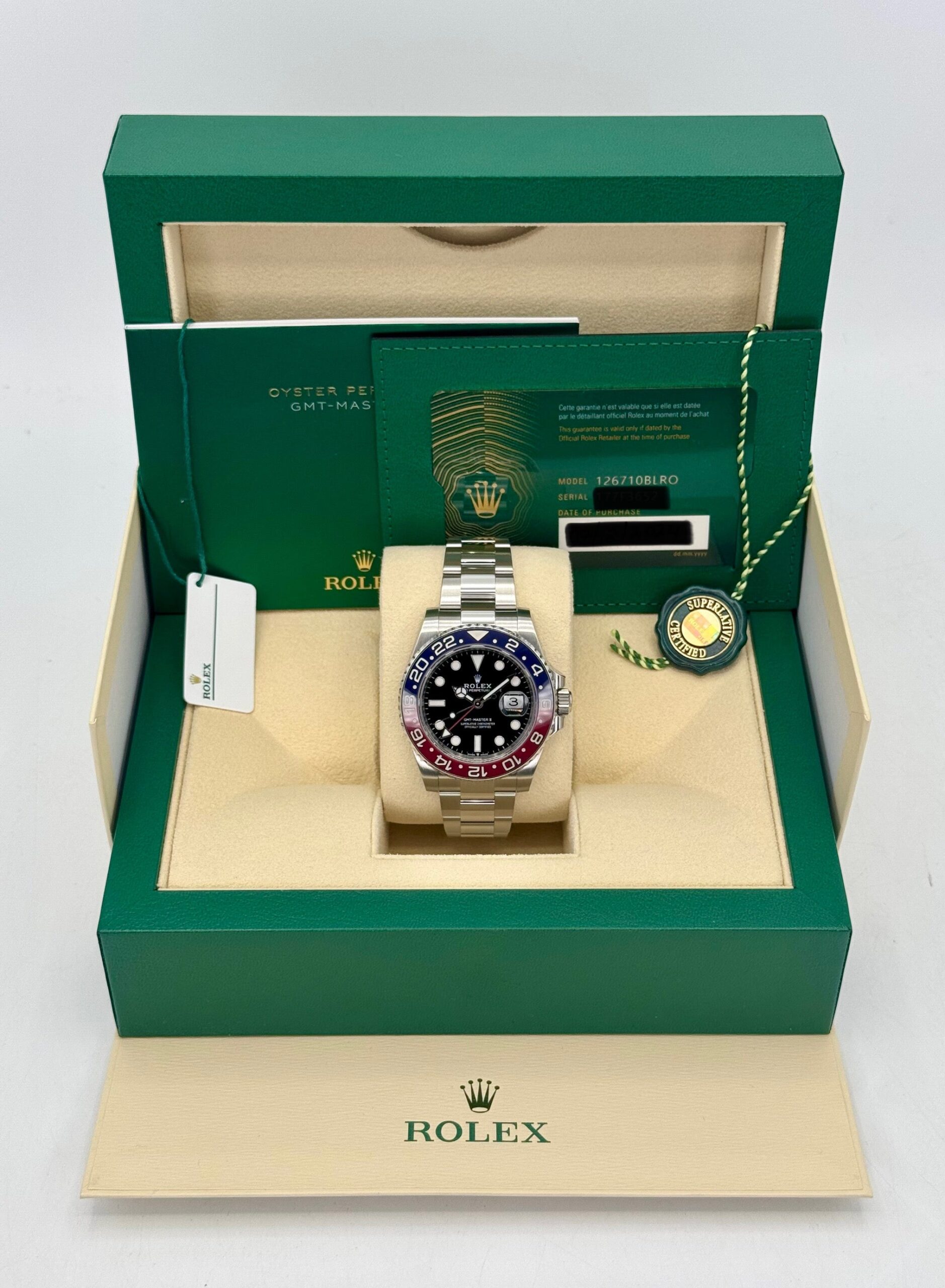 2024 Rolex GMT-Master II "Pepsi" 40mm 126710BLRO Oyster - Image 9