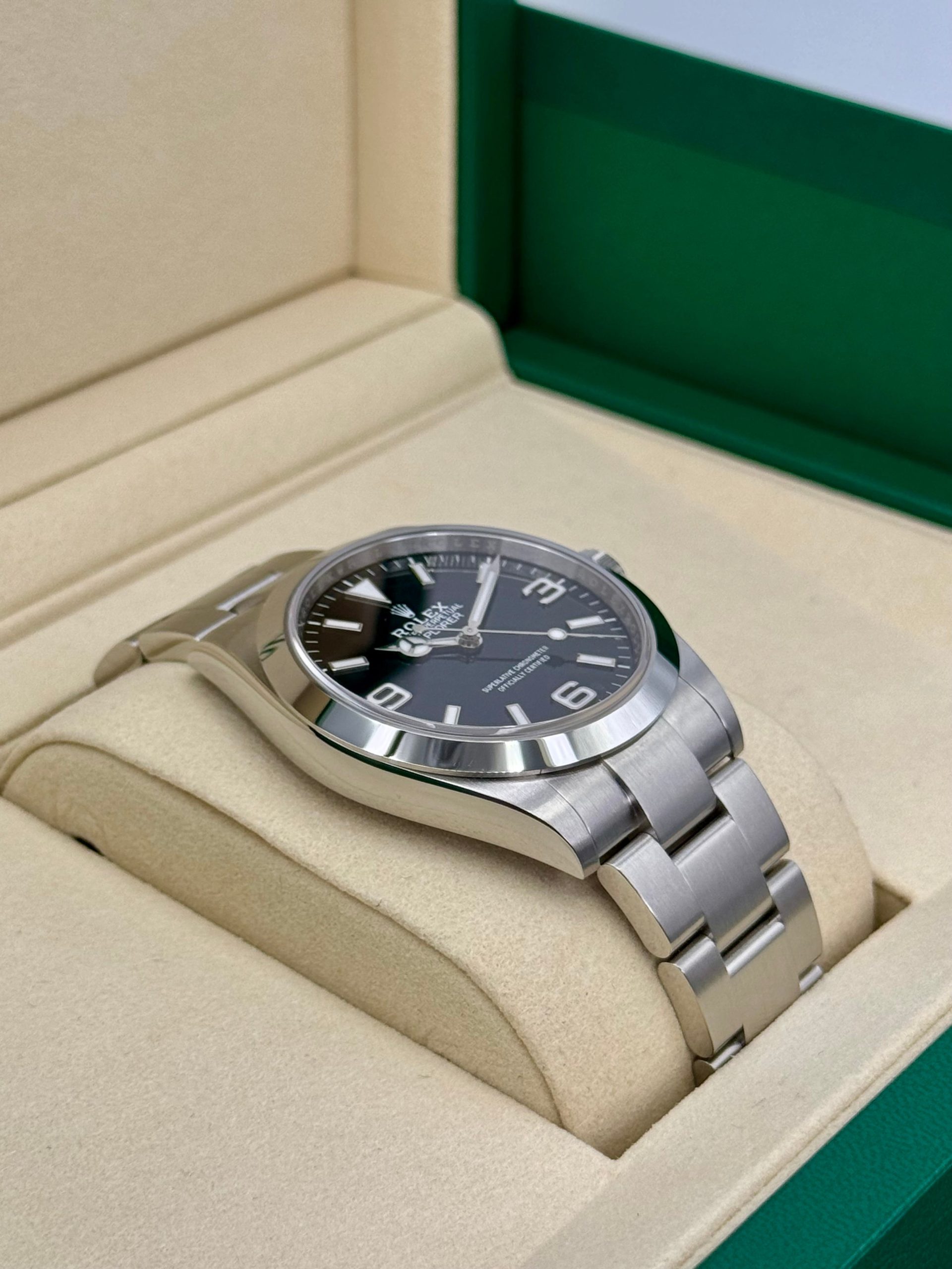 NEW 2025 Rolex Explorer 40mm 224270 Black Dial - Image 6