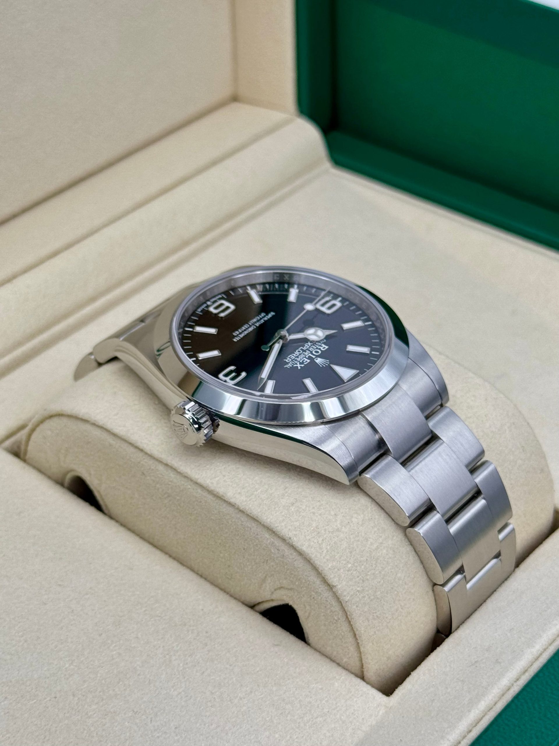 NEW 2025 Rolex Explorer 40mm 224270 Black Dial - Image 8