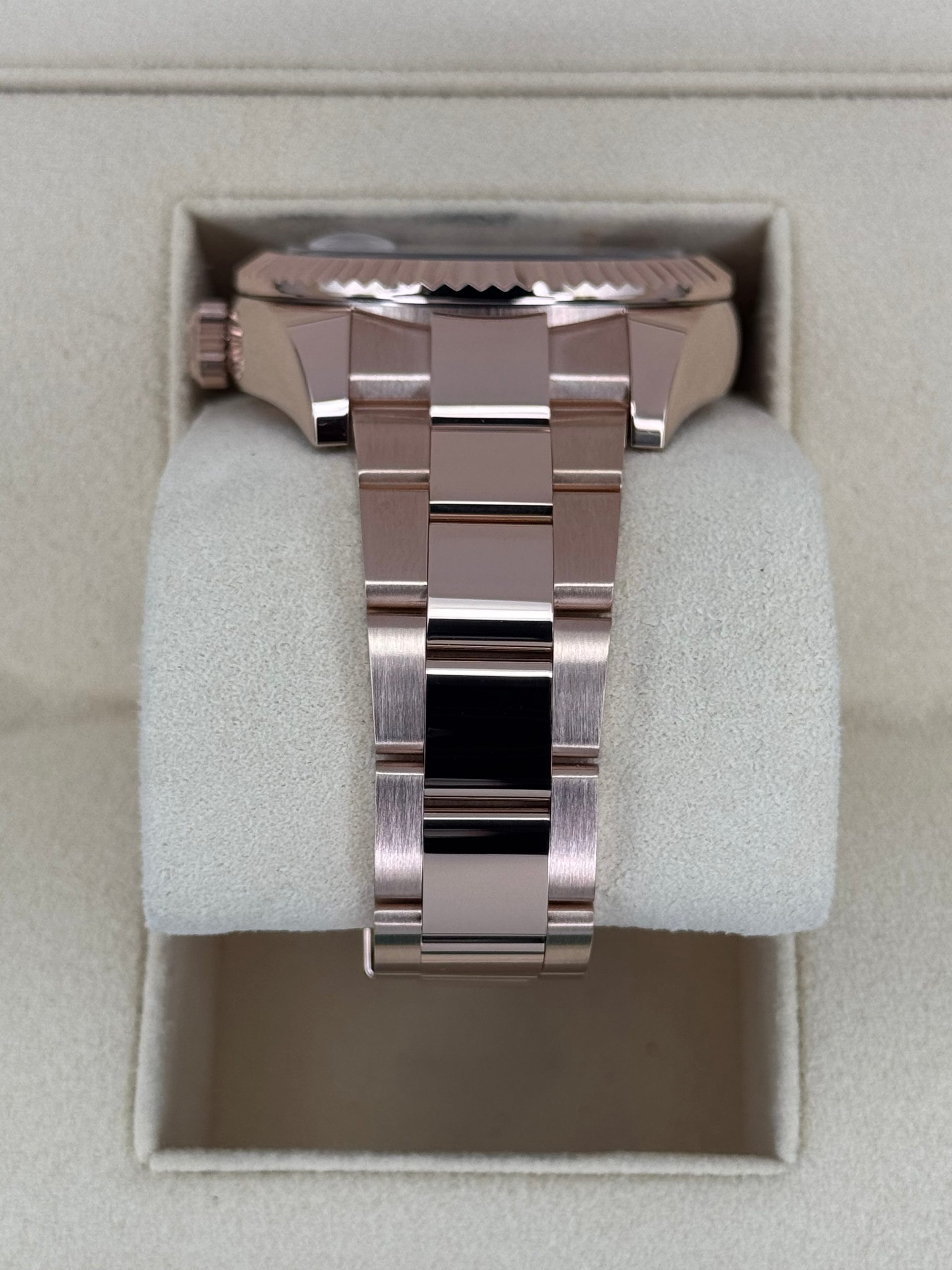 2023 Rolex Sky-Dweller 42mm 326935 Rose Gold White Dial - Image 4