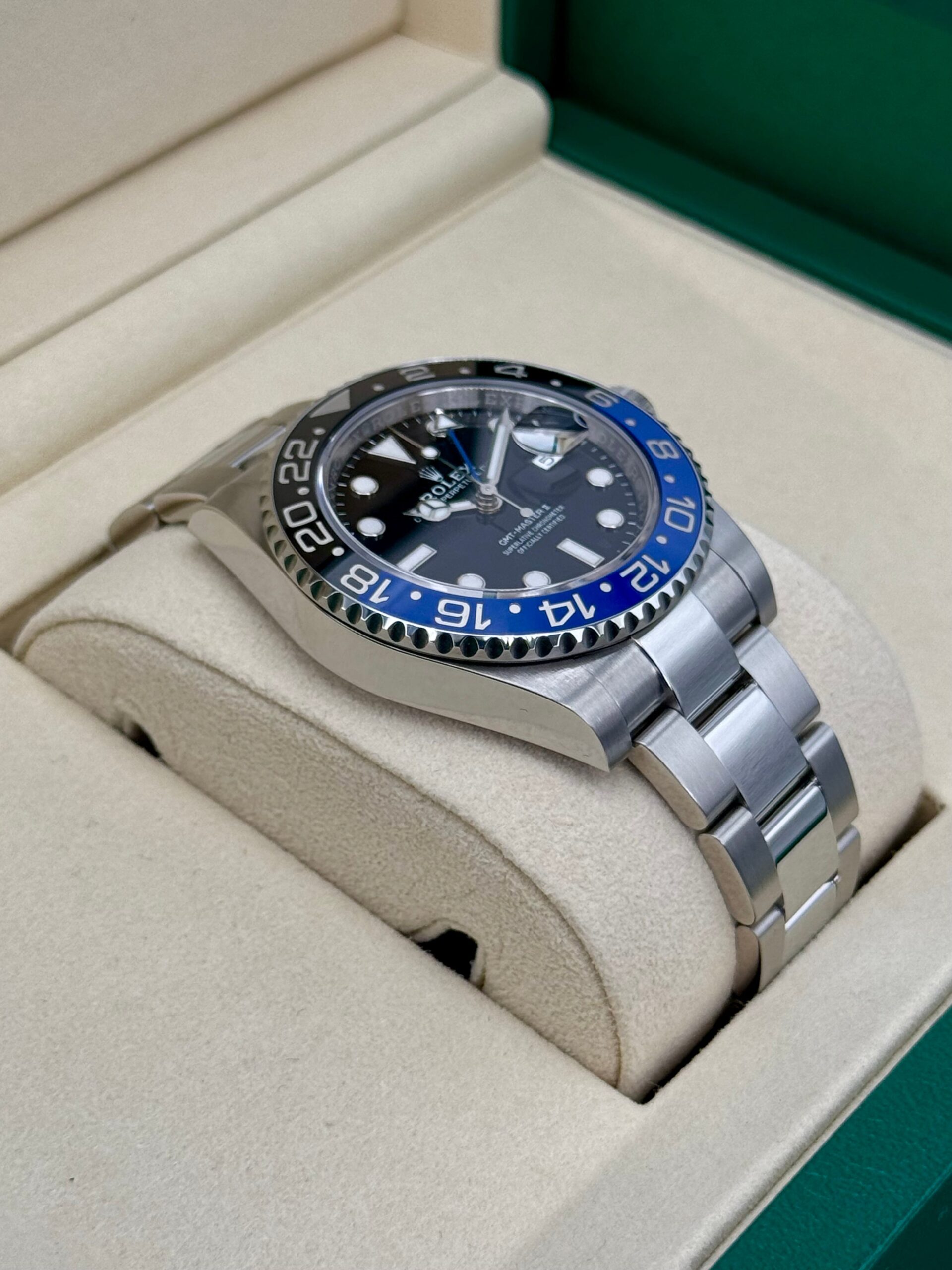 NEW 2025 Rolex GMT-Master II "Batman" 40mm 126710BLNR Oyster - Image 6
